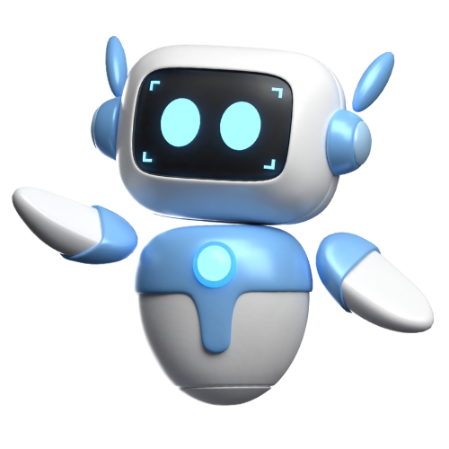 artificial intelligence to enhance language skills presentation in blue and purple 3d modern style